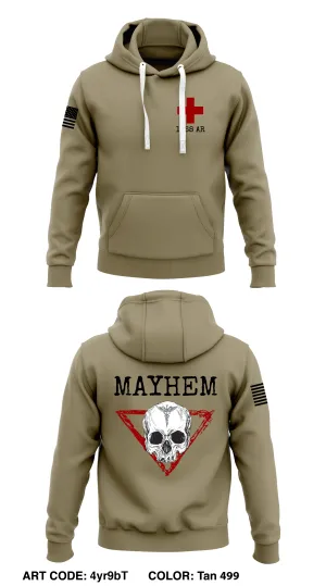 1-68 medics  Core Men's Hooded Performance Sweatshirt - 4yr9bT