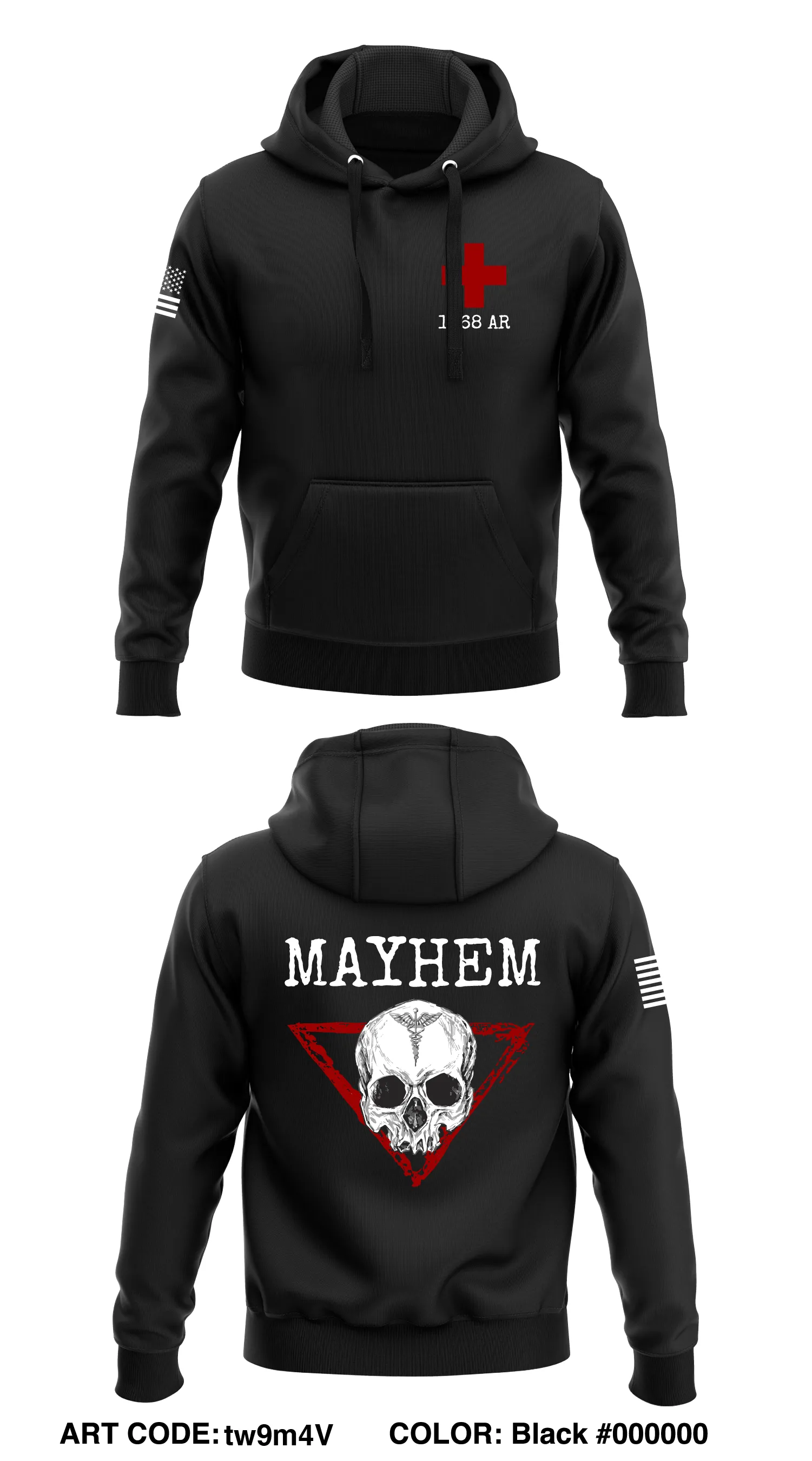 1-68 medics  Core Men's Hooded Performance Sweatshirt - tw9m4V