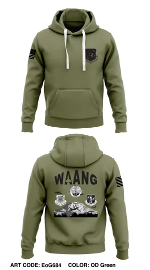 225th ADG Store 1  Core Men's Hooded Performance Sweatshirt - EoG684