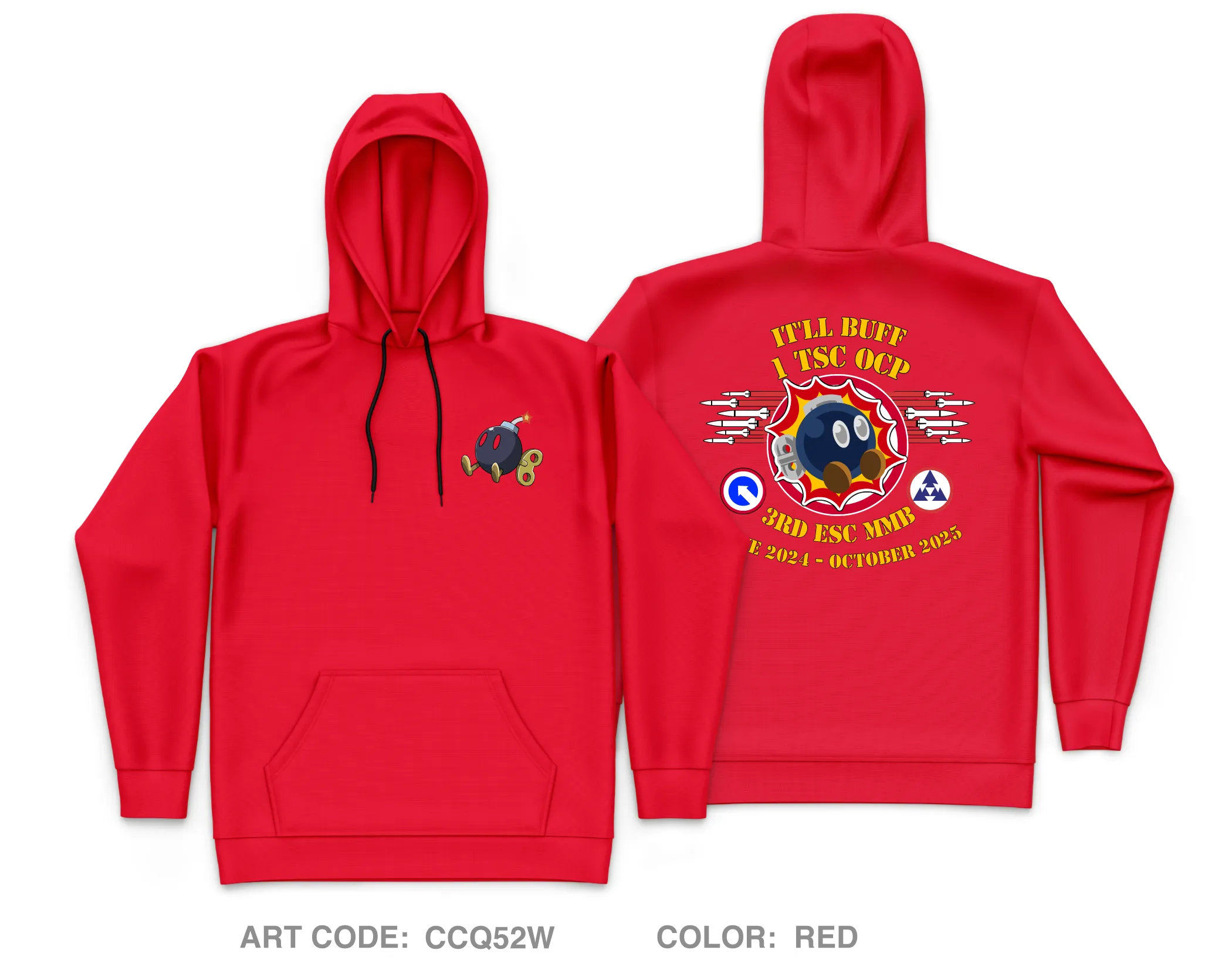 364 ESC Munitions Core Men's Hooded Performance Sweatshirt - CCQ52W