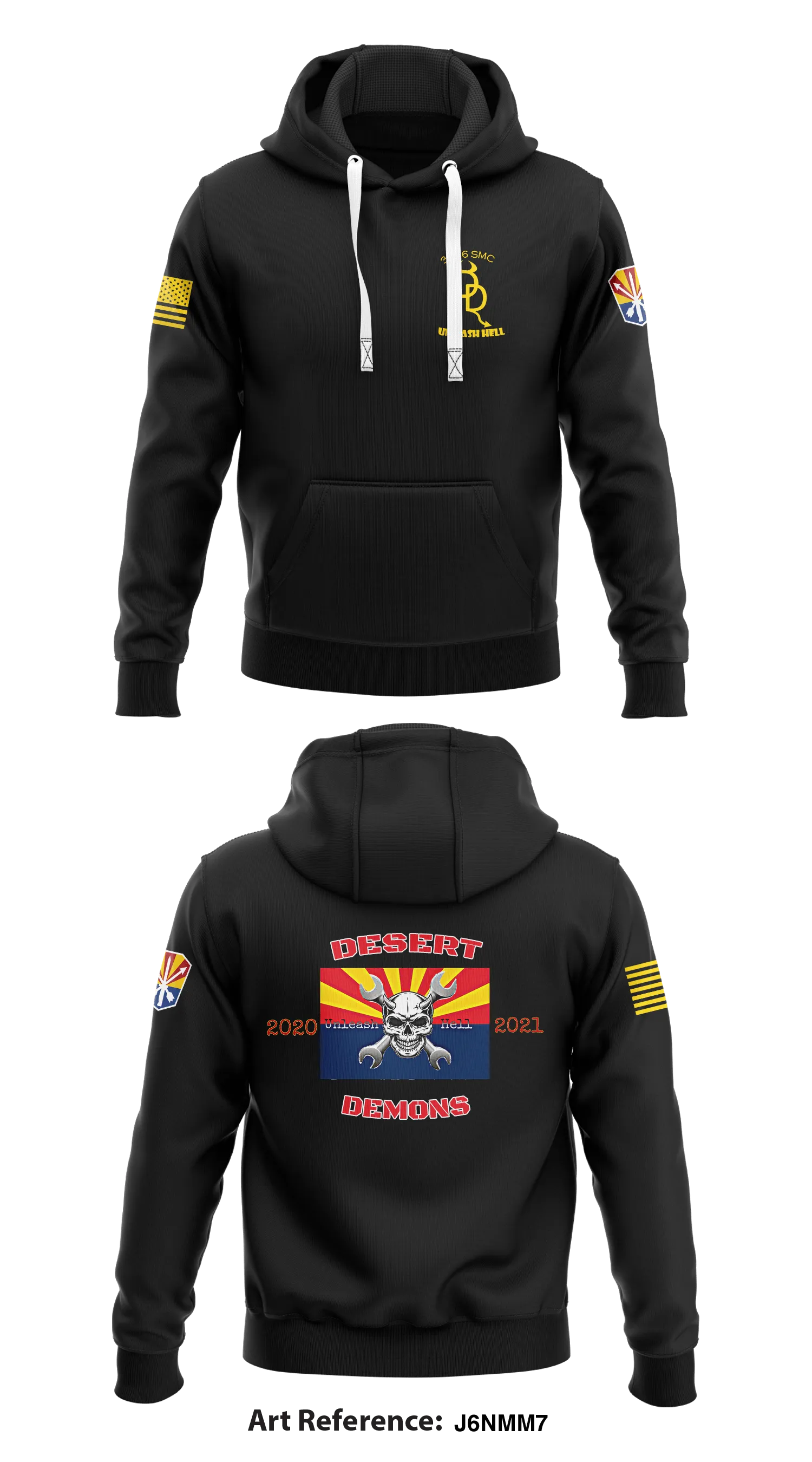 3666th SMC Store 1  Core Men's Hooded Performance Sweatshirt - j6nmM7