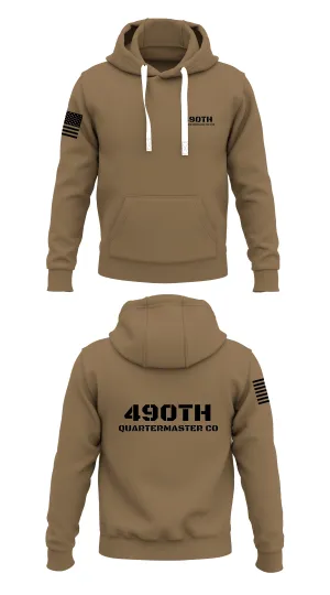 49th Quartermaster Co Store 1  Core Men's Hooded Performance Sweatshirt - 39905504858