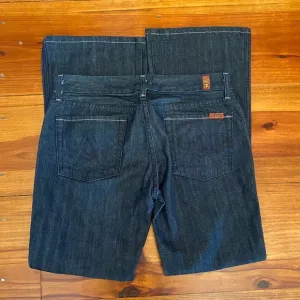 7 For All Mankind Jeans, Sz 28 Wide Leg Flare EUC