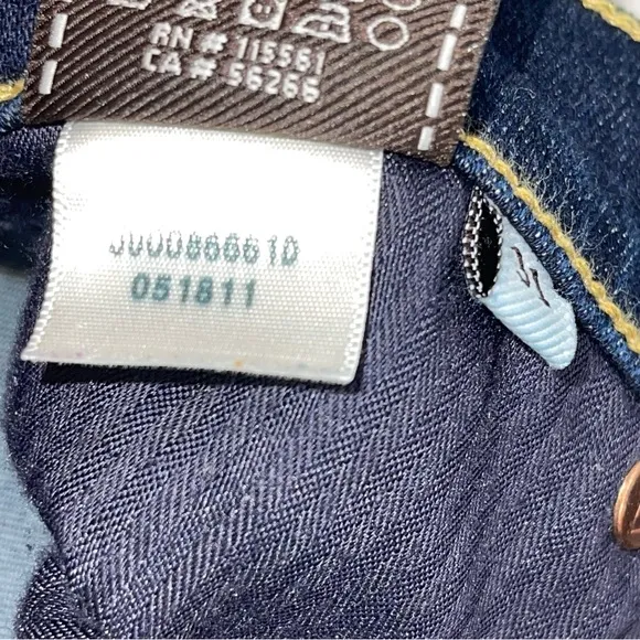7 for all Mankind Josefina Skinny Boyfriend Jeans NWOT