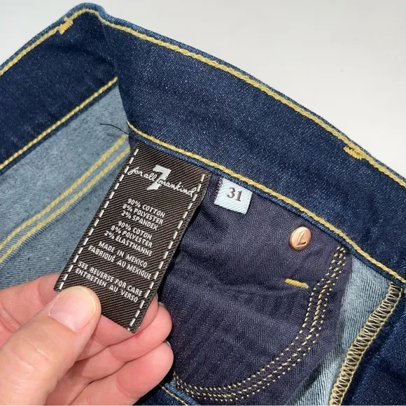7 for all Mankind Josefina Skinny Boyfriend Jeans NWOT