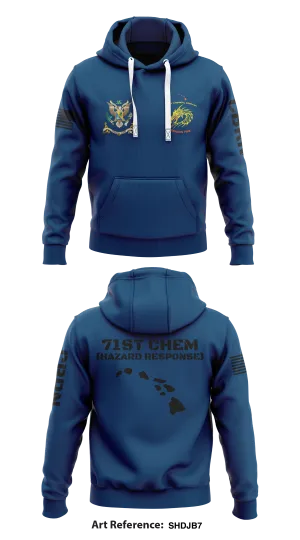 71st CHEM (Hazard Response) Store 1  Core Men's Hooded Performance Sweatshirt - sHDjB7