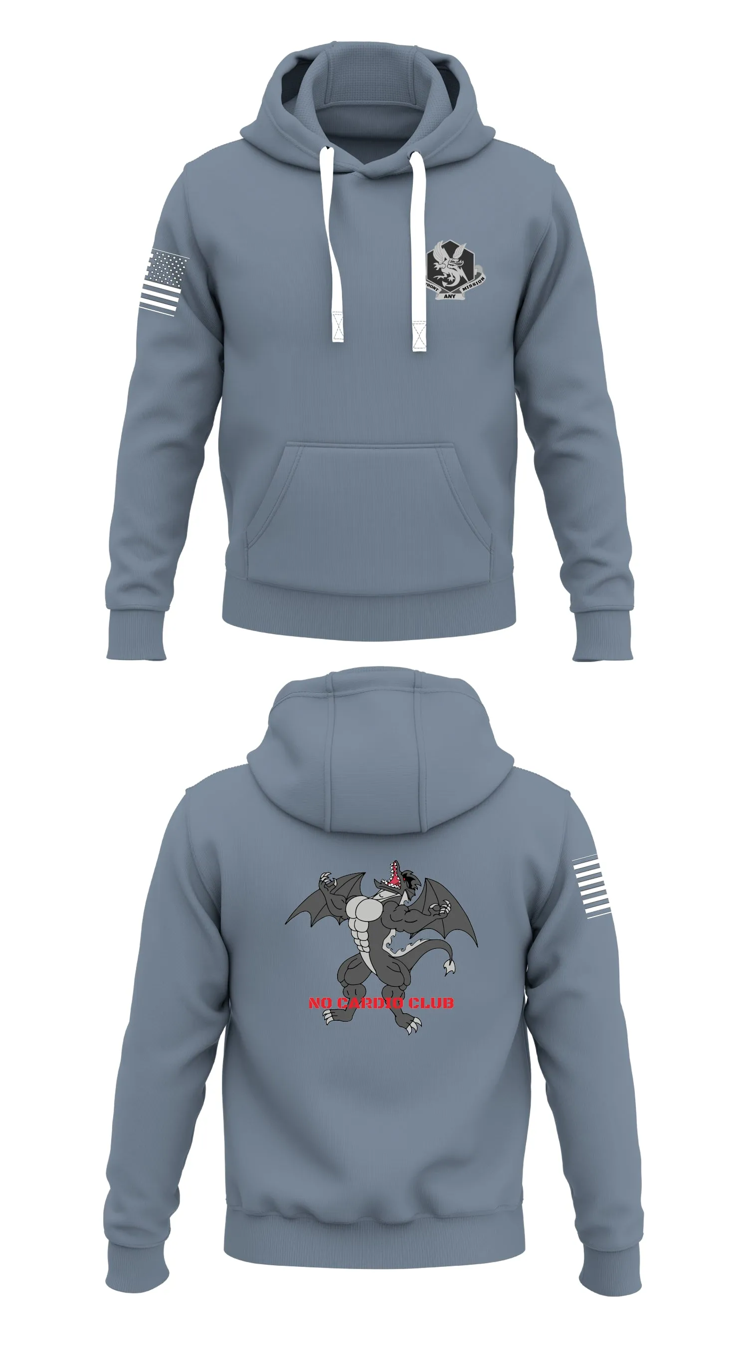 83d Chemical Battalion Store 1  Core Men's Hooded Performance Sweatshirt - 50759810438