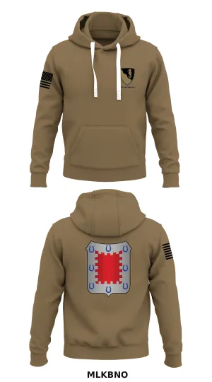 8th Engineers  Store 1  Core Men's Hooded Performance Sweatshirt - MLKBNO