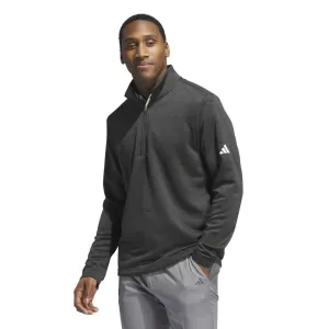 Adidas Mens Core Printed Quarter Zip Pullover