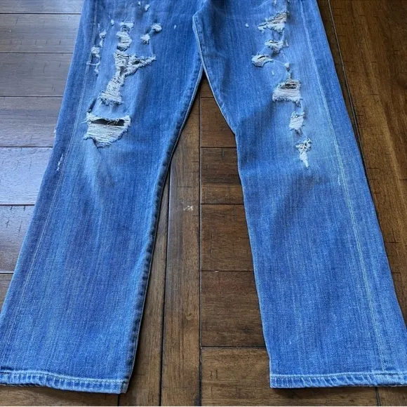 Agolde Isabel Cropped Boyfriend Jeans Size 29