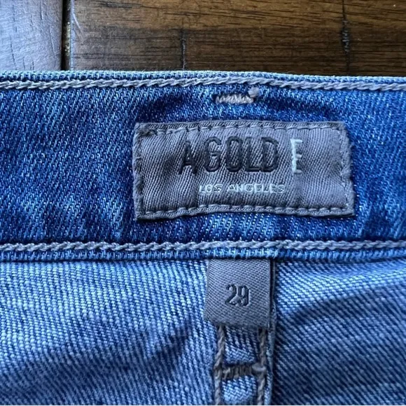 Agolde Isabel Cropped Boyfriend Jeans Size 29