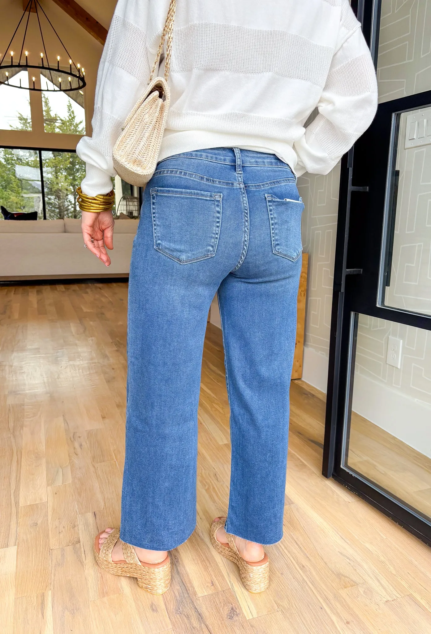 Aileeah Wide Leg Jean by Vervet