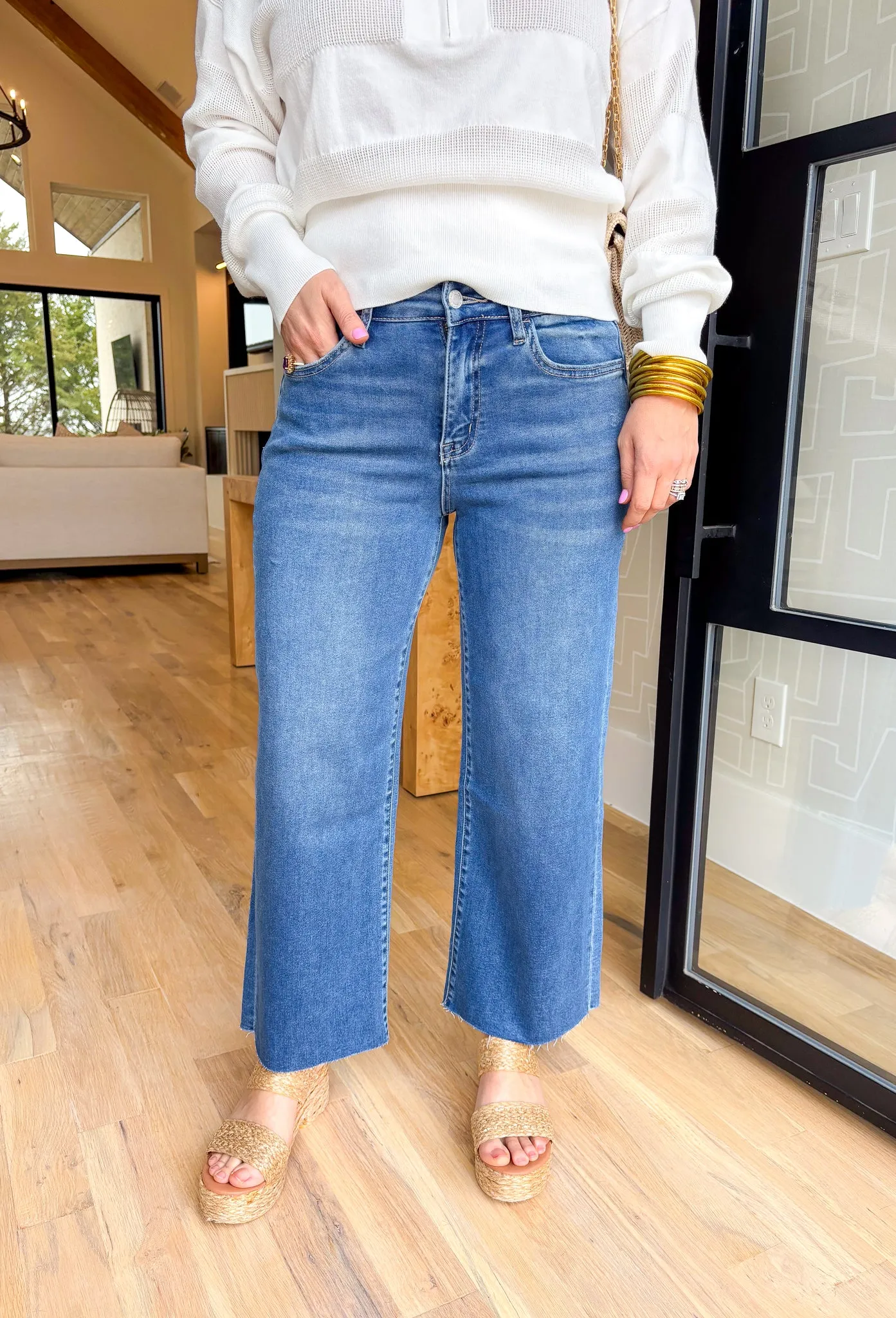 Aileeah Wide Leg Jean by Vervet