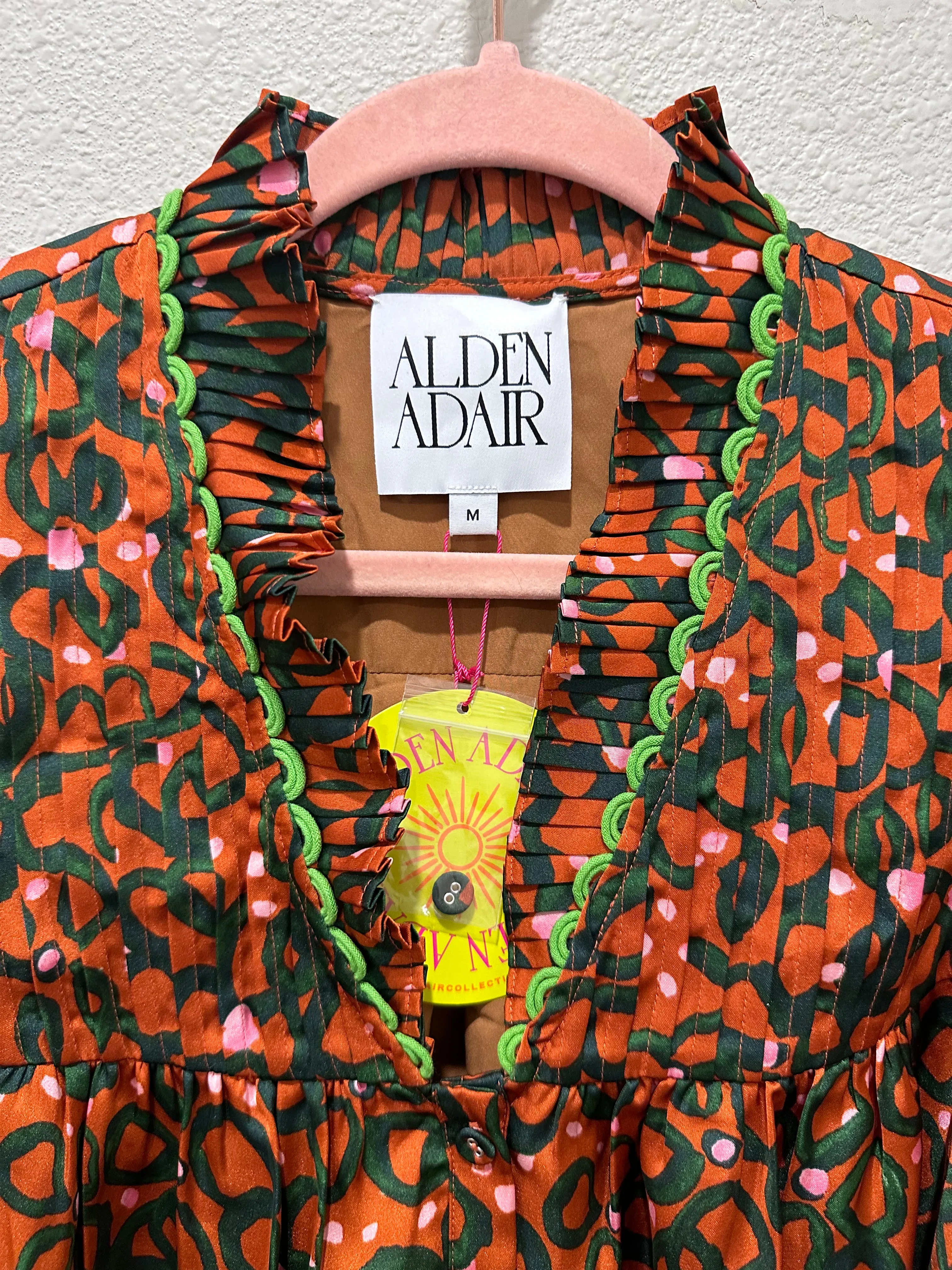 Alden Adair Disco Floral Long Sleeve Top