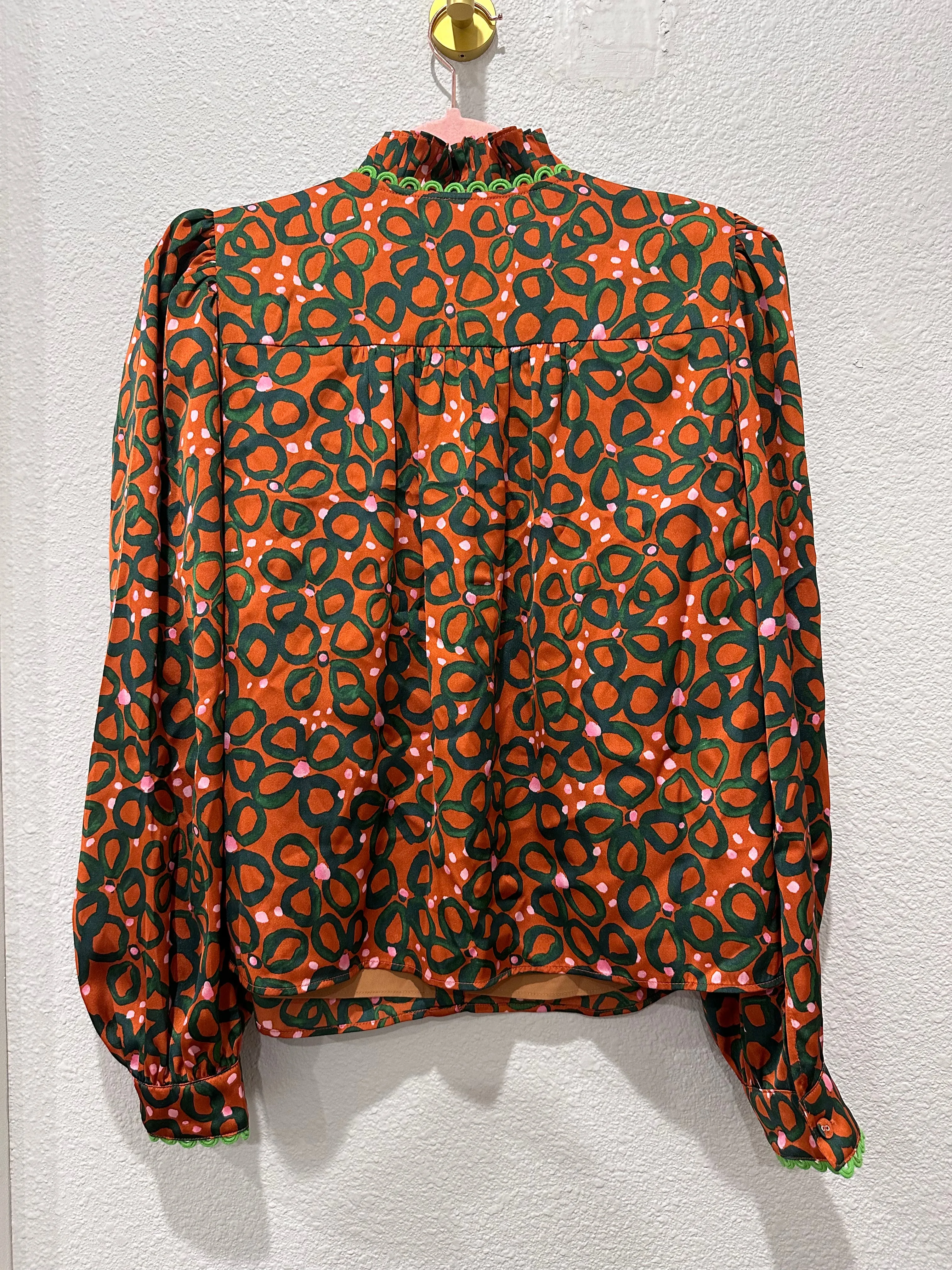 Alden Adair Disco Floral Long Sleeve Top