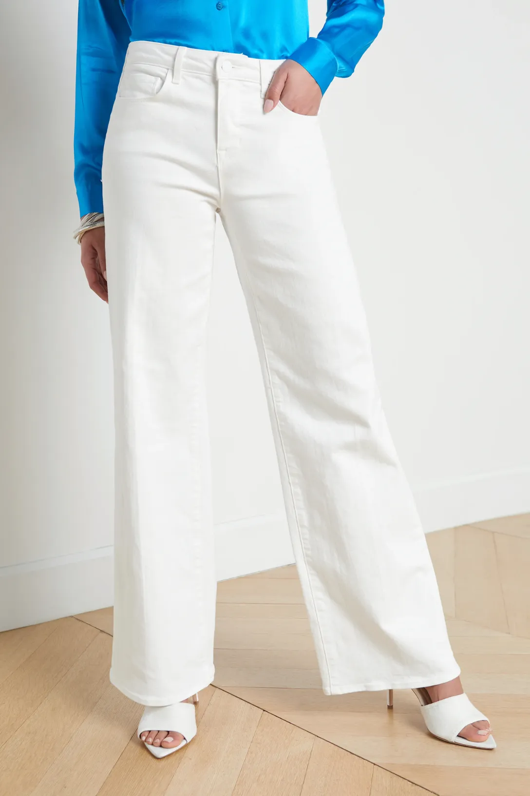 Alicent Wide Leg | Blanc