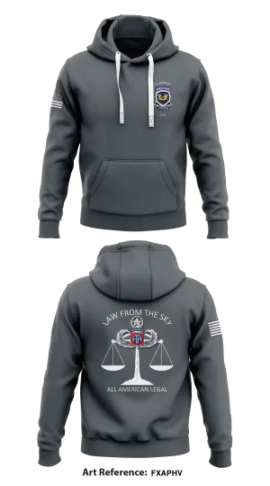 All American Legal Core Men's Hooded Performance Sweatshirt - FXaPhV