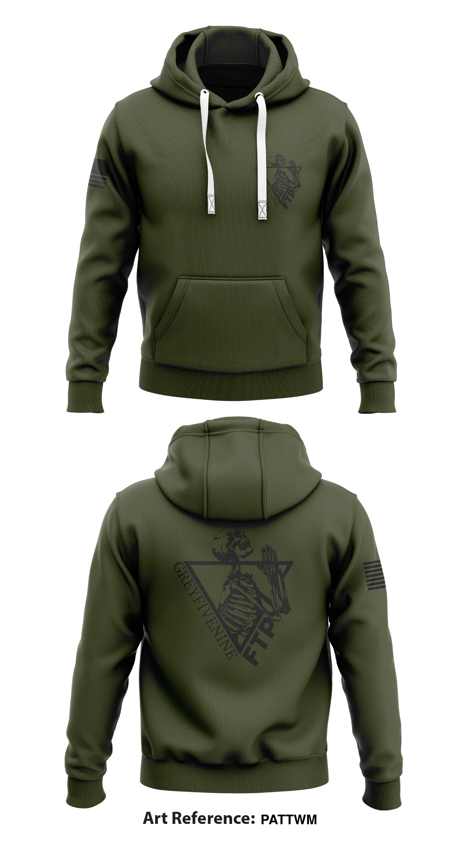 Alpha Store 2  Core Men's Hooded Performance Sweatshirt - pAttwm
