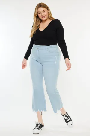 Anahi High Rise Kick-Flare Jeans (Plus Size)