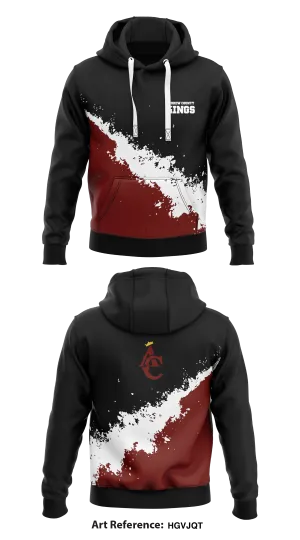 Andrew County Kings  Core Men's Hooded Performance Sweatshirt - HGvJqt