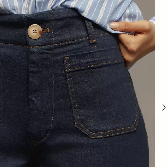 Anthropologie Maeve Colette Wide leg Jeans