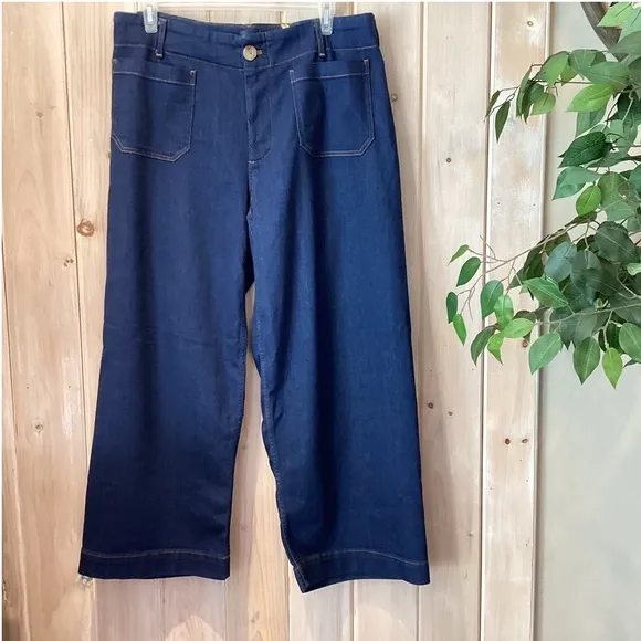 Anthropologie Maeve Colette Wide leg Jeans