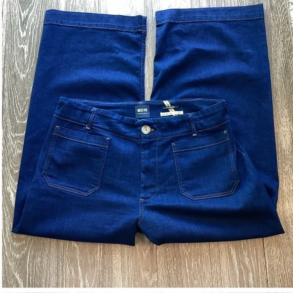 Anthropologie Maeve Colette Wide leg Jeans