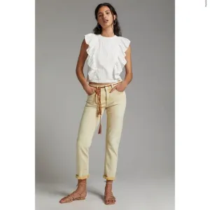 Anthropologie Pilcro Jeans | Pilcro The Slim Boyfriend Jeans YELLOW