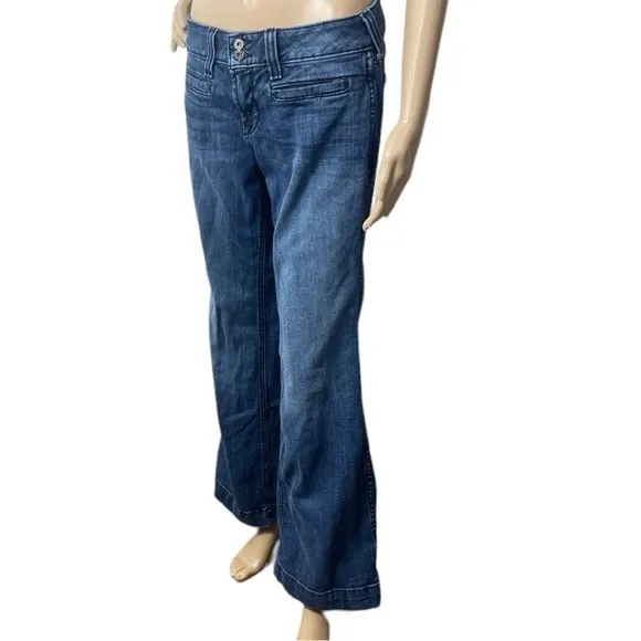 Ariat &quot;Trouser&quot; Denim Flare Jeans