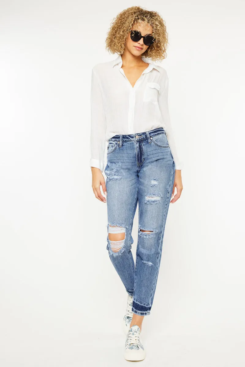 Artemis High Rise Boyfriend Jeans