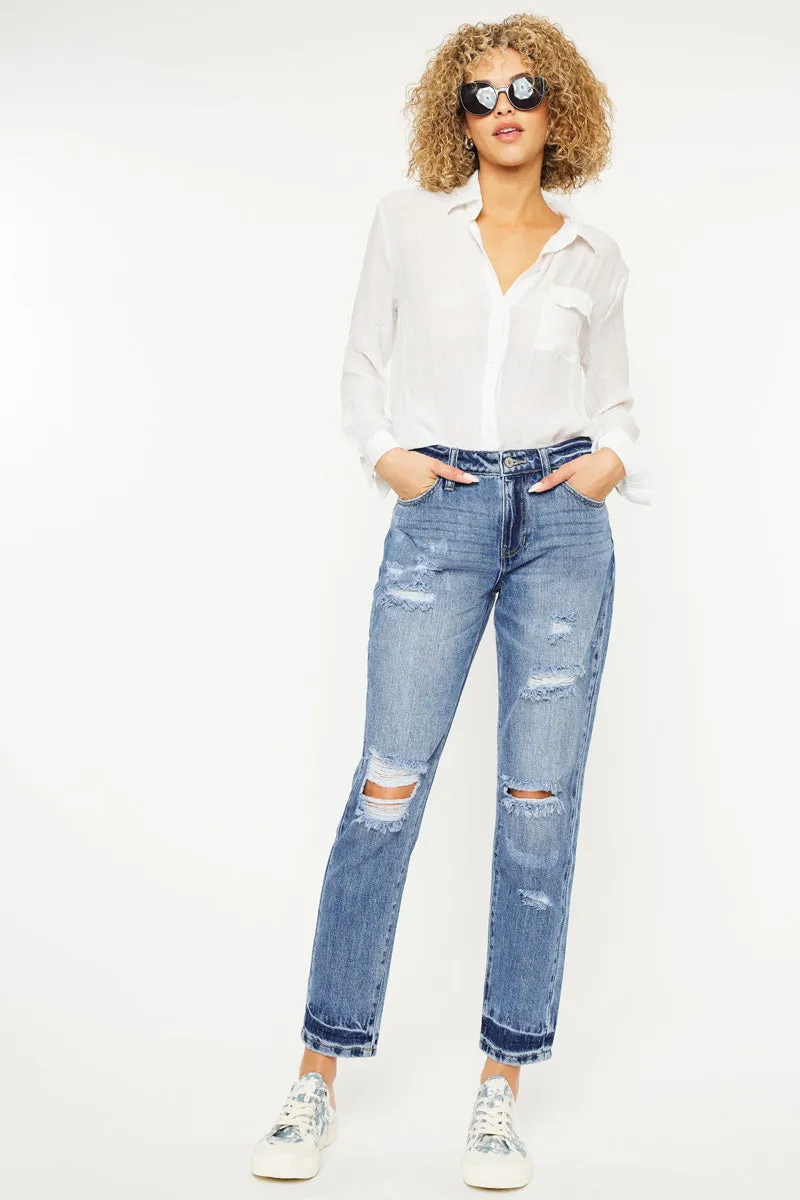 Artemis High Rise Boyfriend Jeans