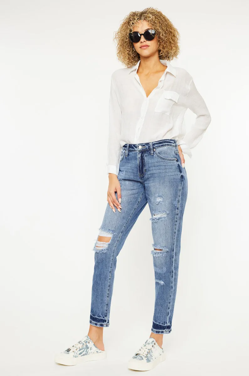 Artemis High Rise Boyfriend Jeans