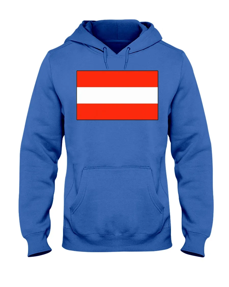 Austria Flag Gildan  Hoodie