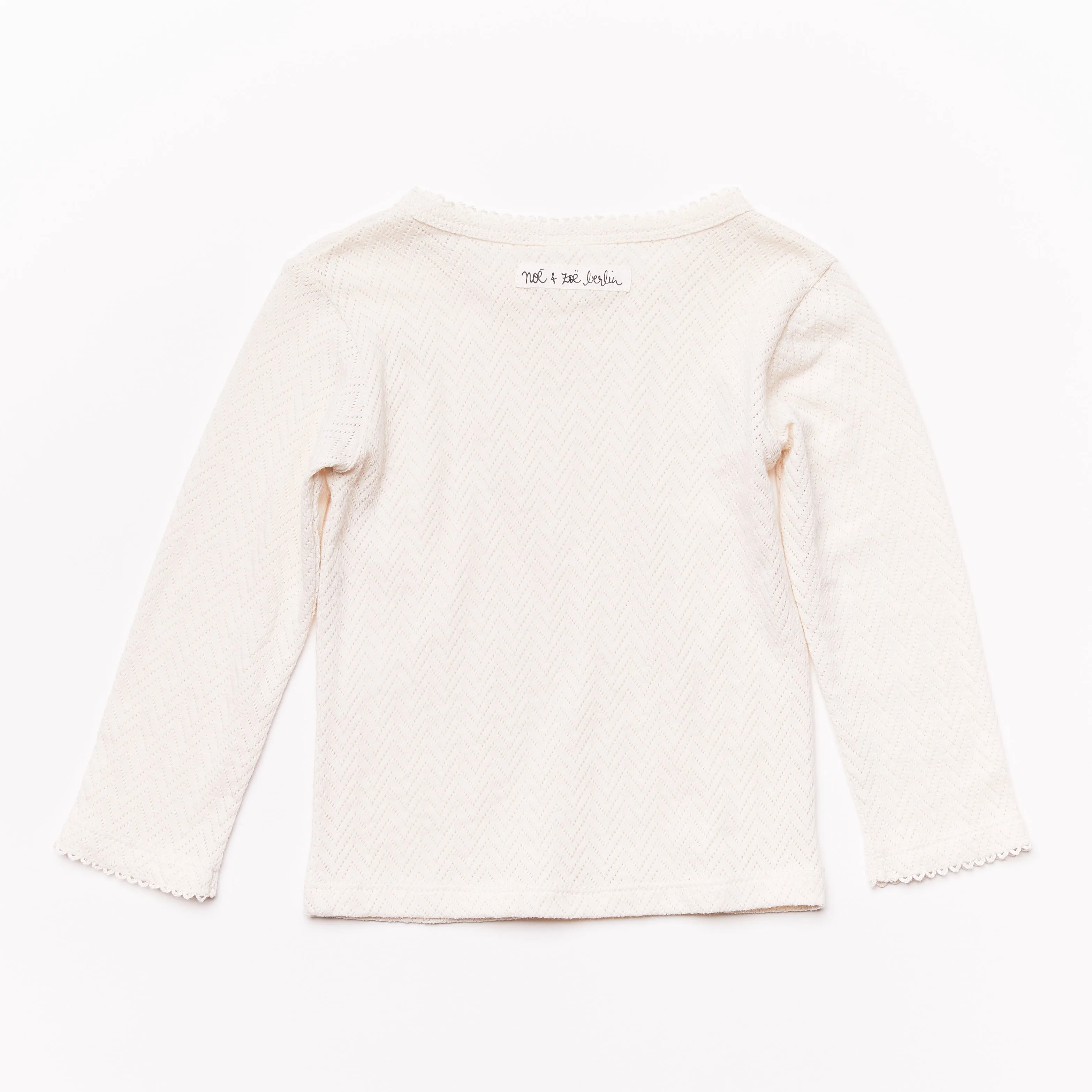 Baby Longsleeve // ecru // 0-3m // SAMPLE