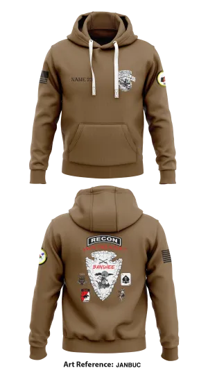 Banshee Troop, 3-71 Cavalry Store 1  Core Men's Hooded Performance Sweatshirt - jANbuc