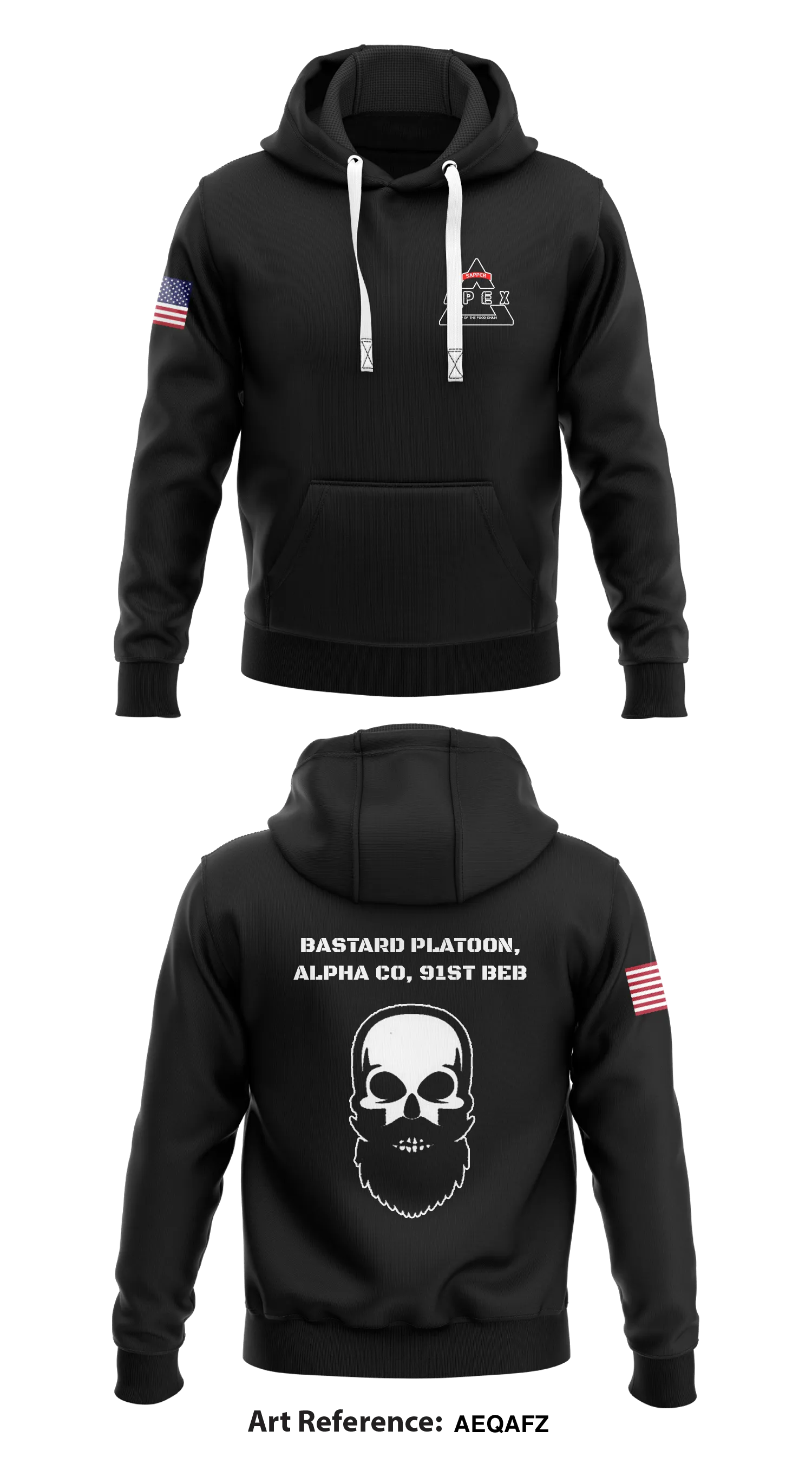 Bastard Platoon, Alpha Co, 91st BEB Store 1  Core Men's Hooded Performance Sweatshirt - AEQAFz
