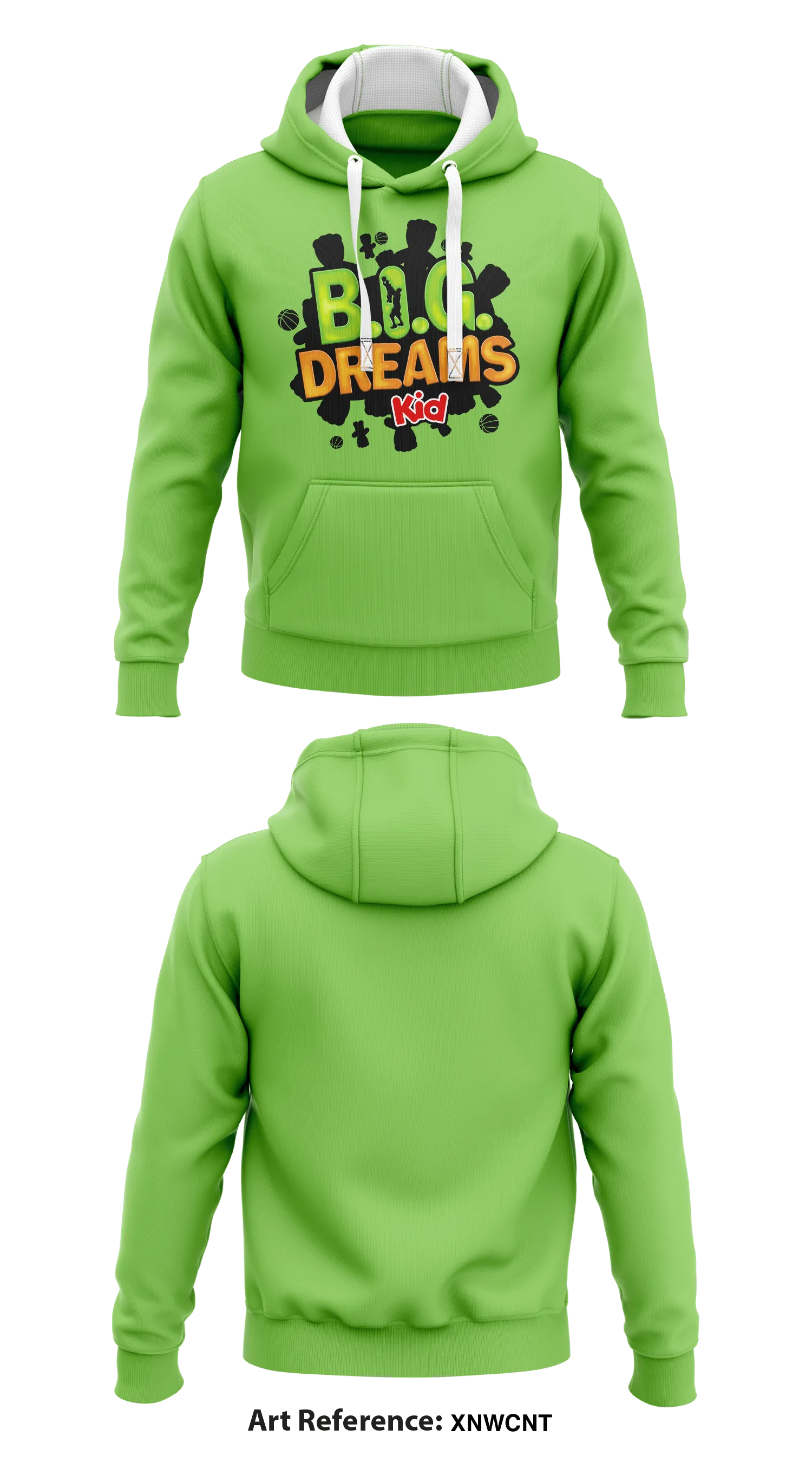 B.I.G. Dreams Store 1 Core Men's Hooded Performance Sweatshirt - xnWCnt