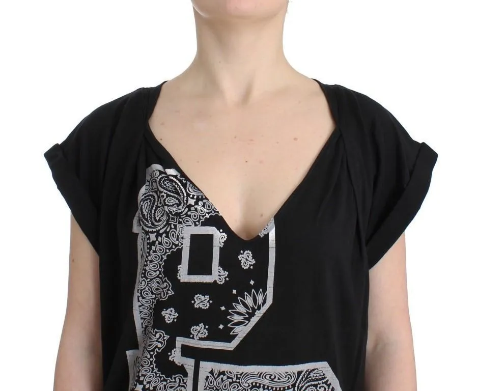 Black branded t-shirt