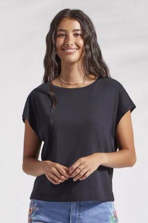 Black Crew Neck Tee