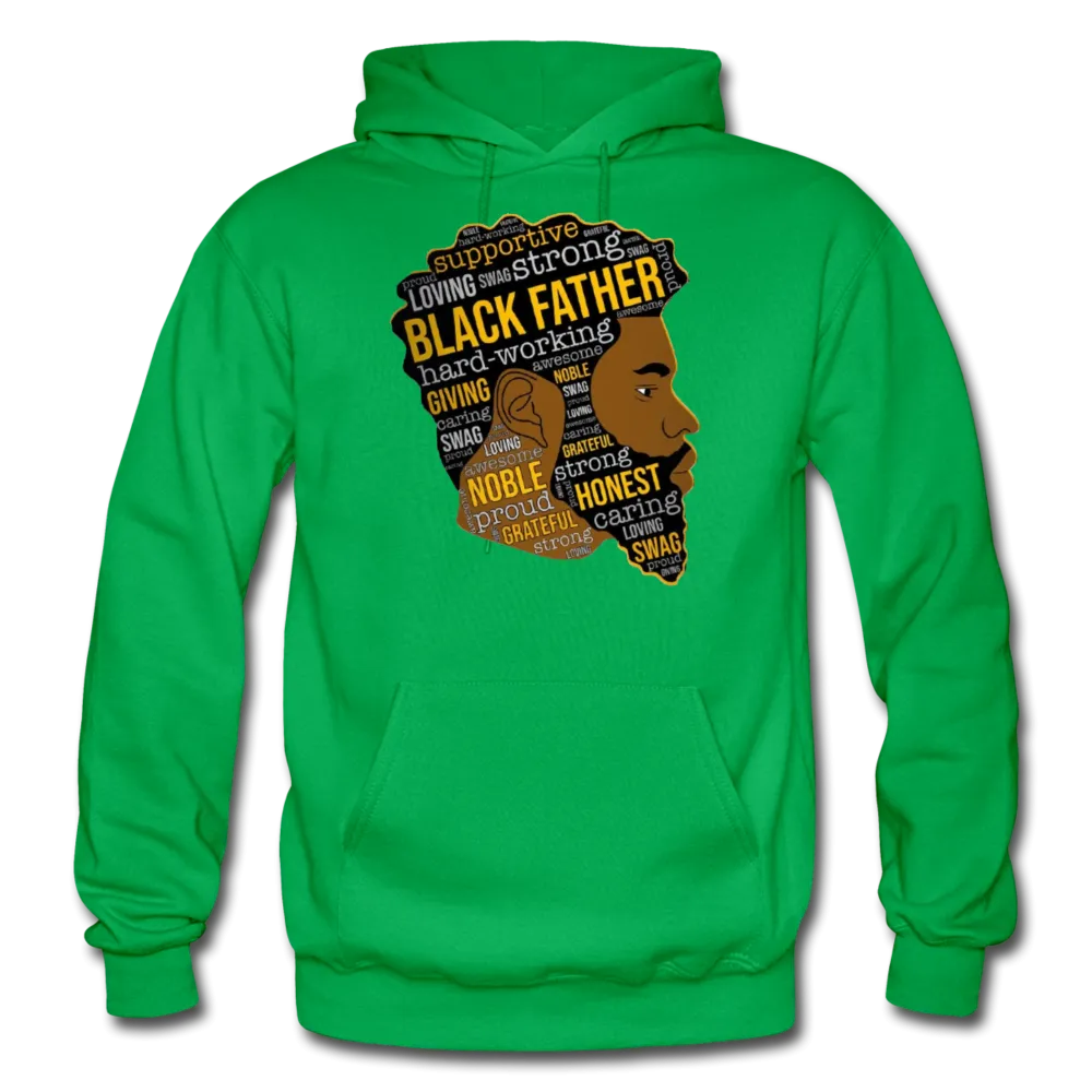 Black Fathers Father's Day Premium Men's /Unisex Premium Pullover Adult Hoodie