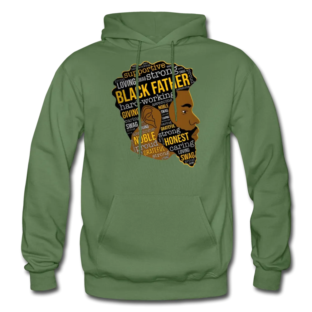 Black Fathers Father's Day Premium Men's /Unisex Premium Pullover Adult Hoodie