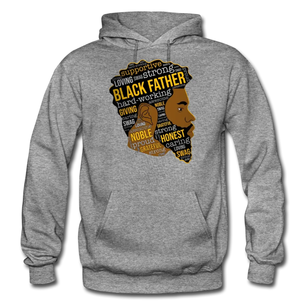 Black Fathers Father's Day Premium Men's /Unisex Premium Pullover Adult Hoodie