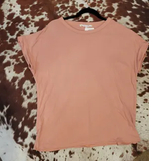 Blossom Tee - Salmon