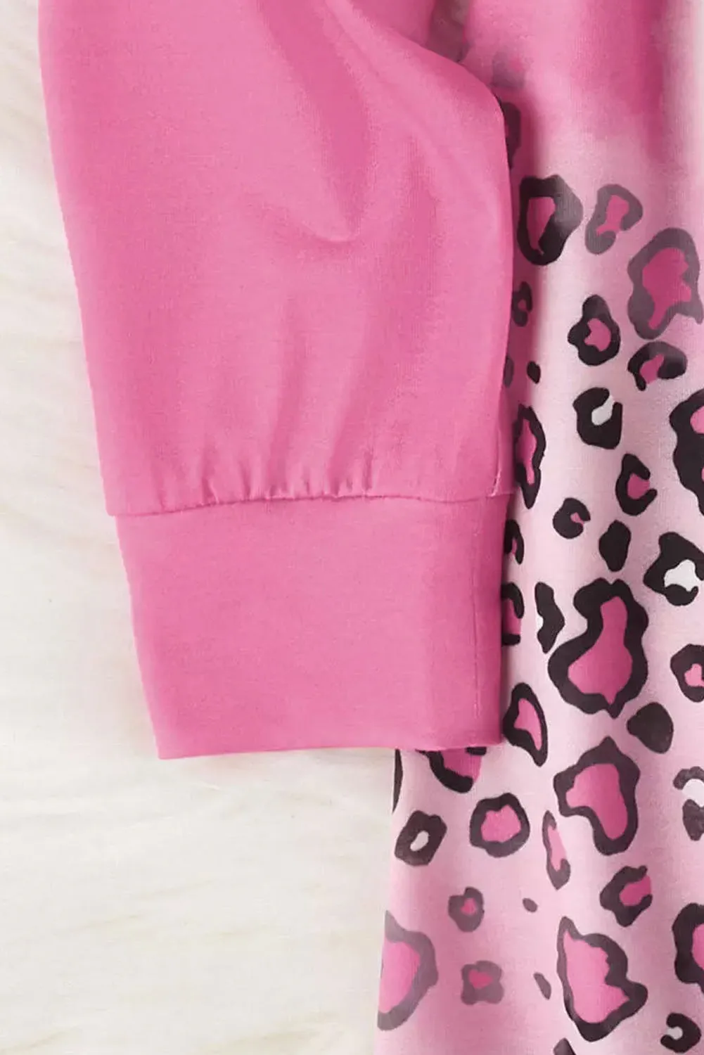 Bonbon LOVE Leopard Plaid Print One Shoulder Shift Mini Dress
