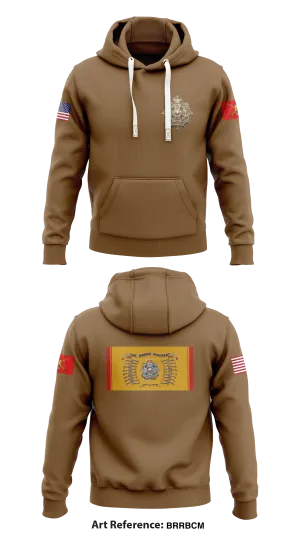 Border Regiment Store 1  Core Men's Hooded Performance Sweatshirt - BrRBCm