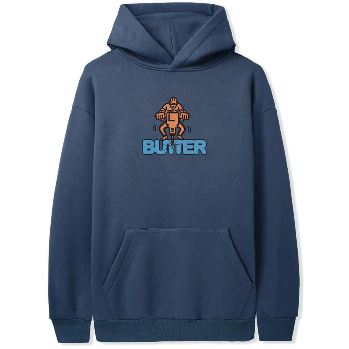 Butter Goods - Jack Hammer Hoodie Slate