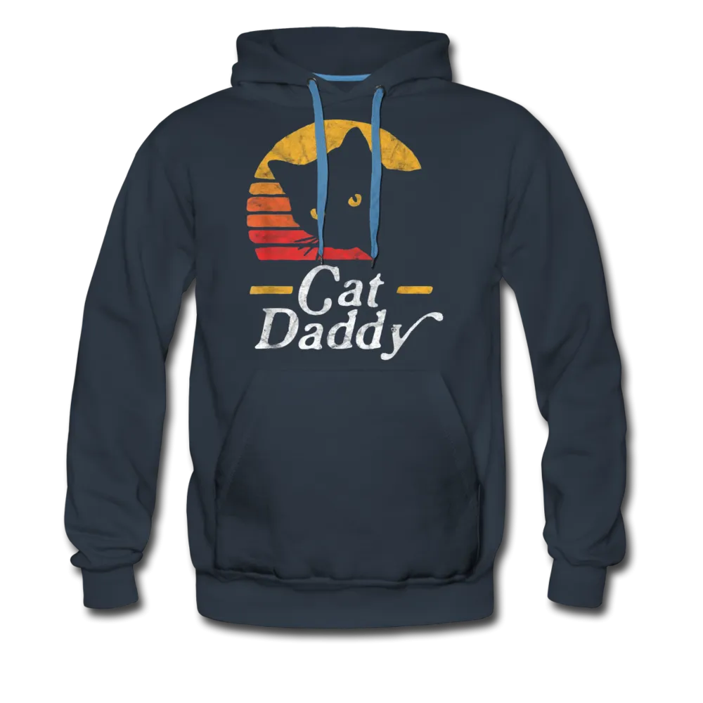 Cat Daddy Funny Cat Lovers Men /Unisex Premium Hoodie