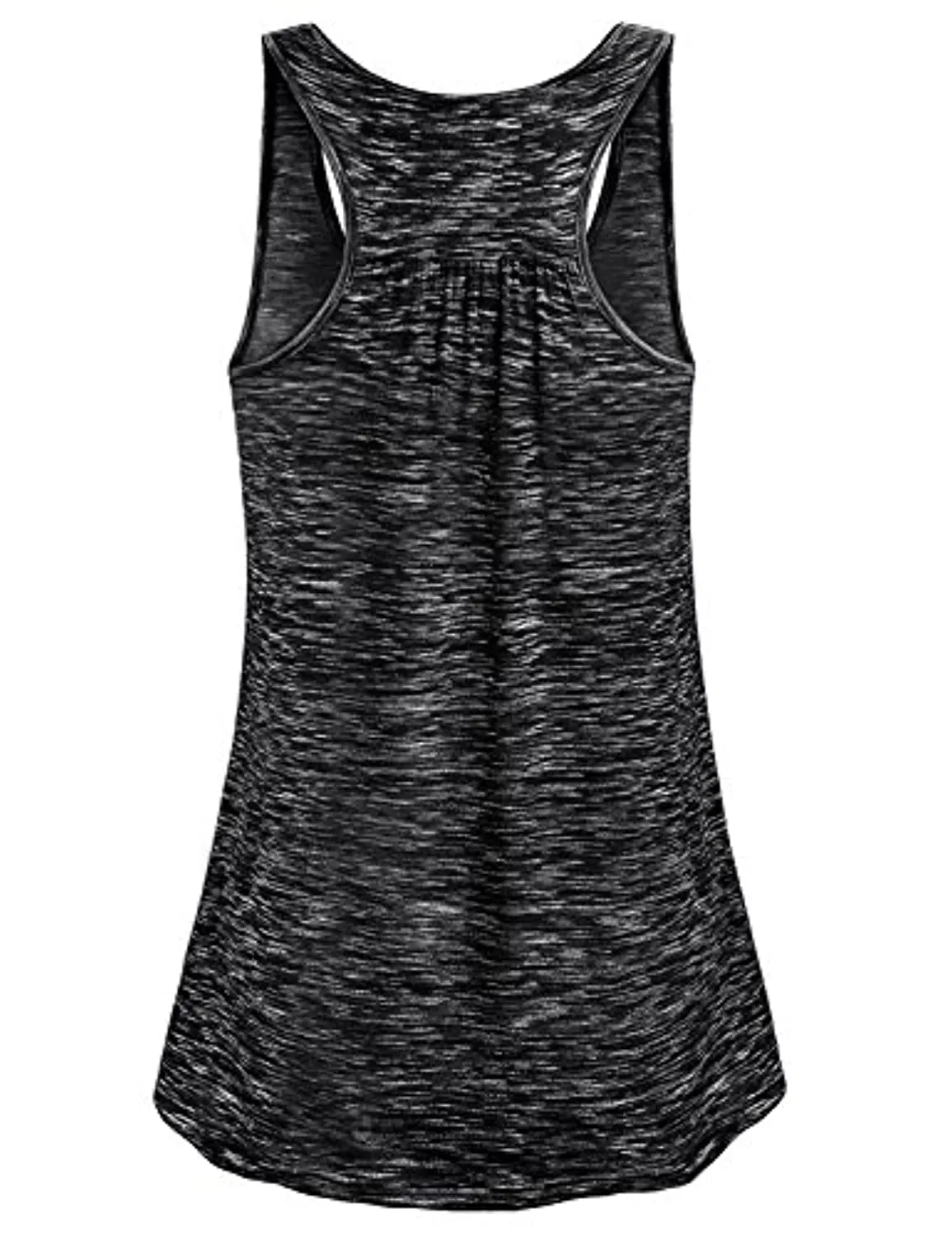 Cestyle Womens Sleeveless Scoop Neck Flowy Loose Fit Workout Shirts Racerback Long Tank Tops