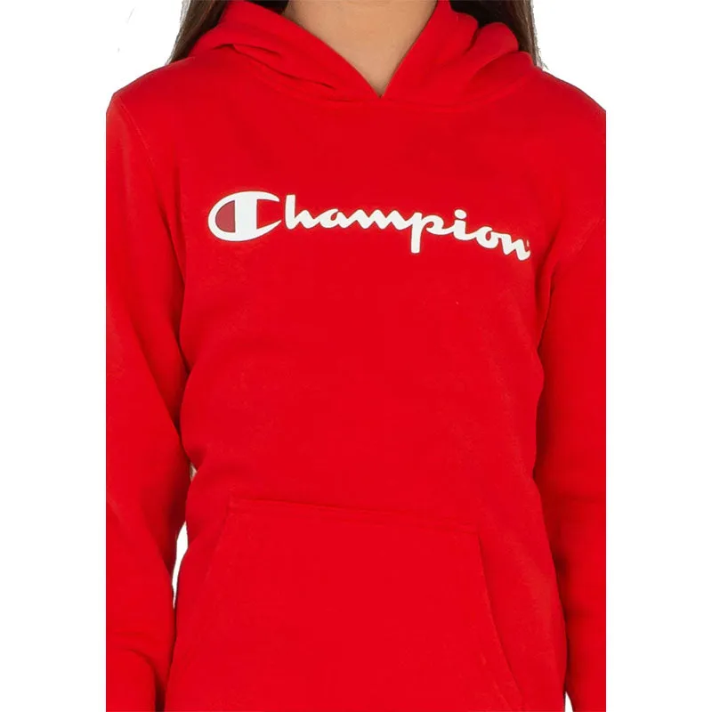 Champion Kids Script Hoodie