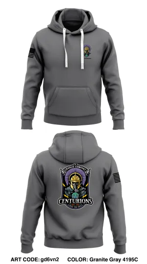 Charlie Company, 6th Offensive Cyber Operations BN  Core Men's Hooded Performance Sweatshirt - gd6vn2